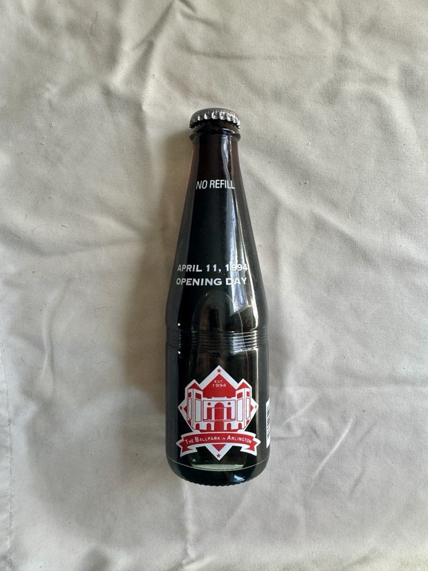 Dr Pepper Original 1994 Ballpark Opening Day Soda Bottle April 11 Collectible