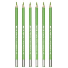6Pcs Watercolor Pencil for Coloring, Drawing, Painting, Green Yellow