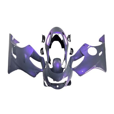 Chameleon Gray Purple Fairings for Honda CBR600 F4 1999-2000 99 00 ABS Bodywork