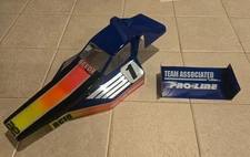 New Custom painted rc10 Viper body and wing with decalss