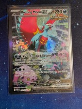 Pokemon: 1x Roaring Moon ex - 251/182 - Special Illustration Rare - NM SV Parado