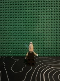 LEGO Star Wars Ki-Adi Mundi Minifigure with Lightsaber 75206