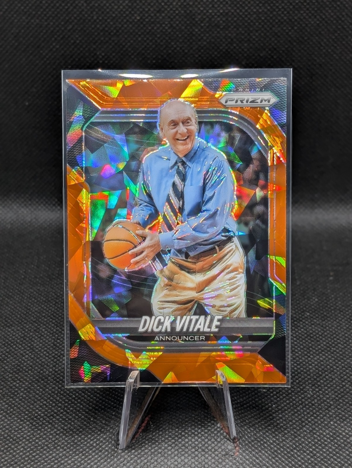 2025-26 Panini Prizm - Dick Vitale #133 Orange Ice Prizm
