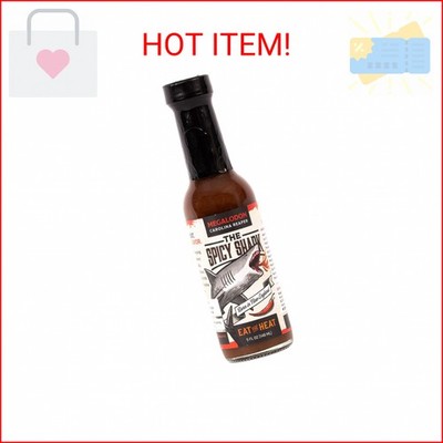 The Spicy Shark Megalodon Carolina Reaper Hot Sauce, Wicked HOT, Hot sauce - Veg