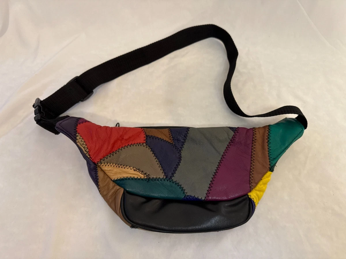 Leather Multi-Color 1980s Vintage Bags & Cases for sale | eBay