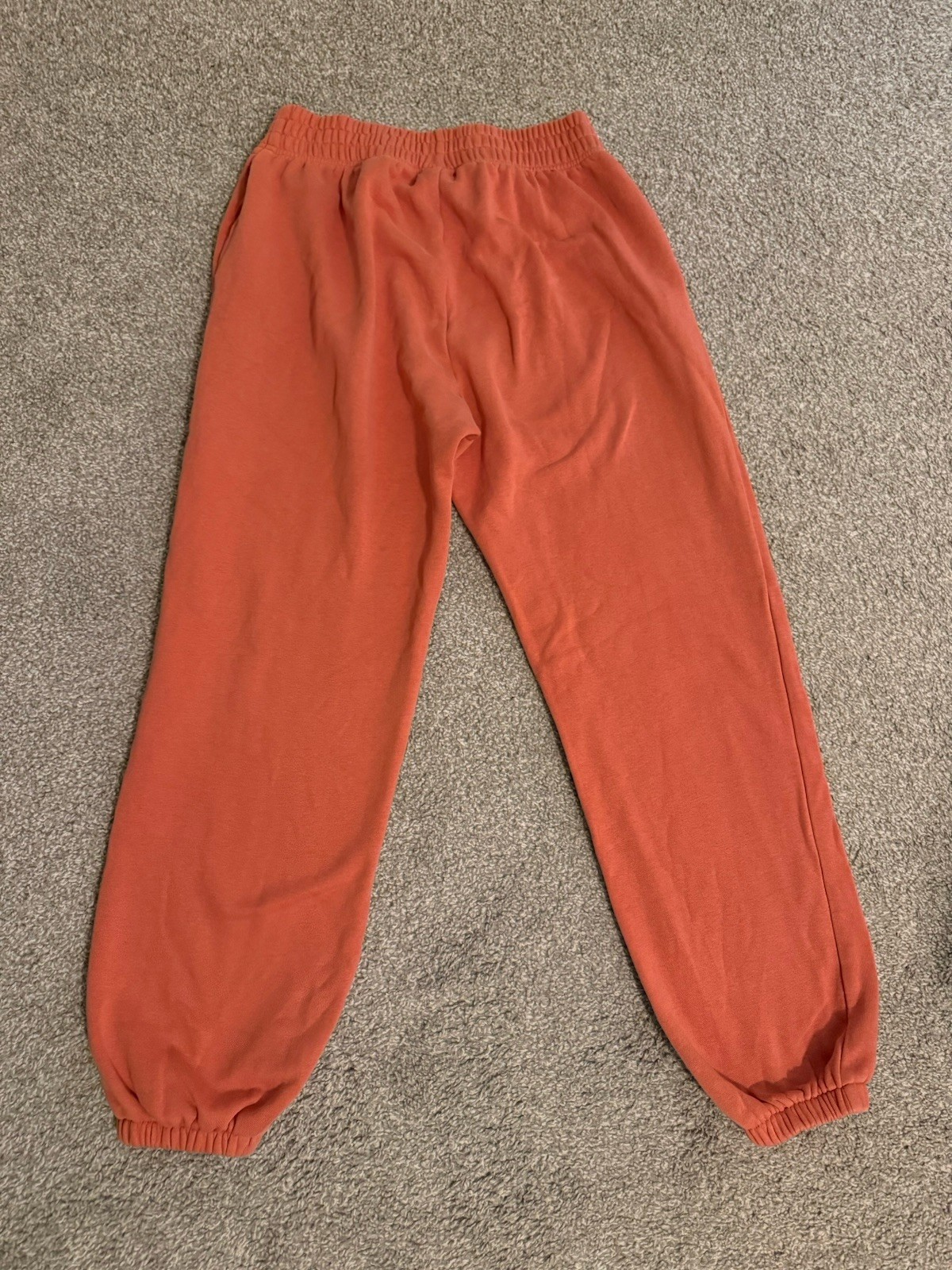 Orange Nike sweatpants- essentials Collection - image 2