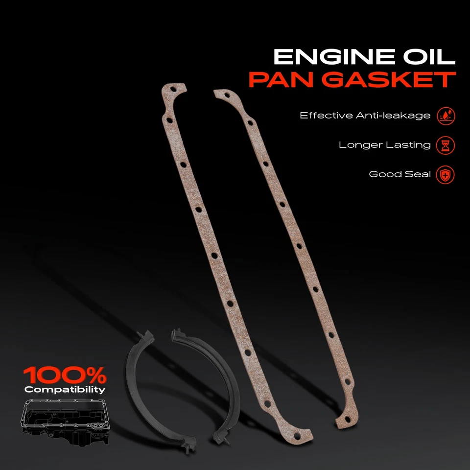 Juego de juntas de cárter de aceite de motor para Chrysler Town & Country Dodge D100 D250 Plymouth Foto 3 de 4