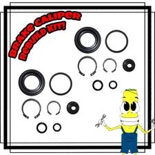 Rear Disc Brake Caliper Rebuild Repair Kit for Ford Edge 2013-2014