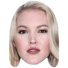 Ashley Campbell Blonde Big Head. Larger than life mask.