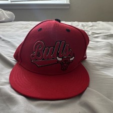 Chicago Bulls YOUTH NBA Red Snapback Hat,