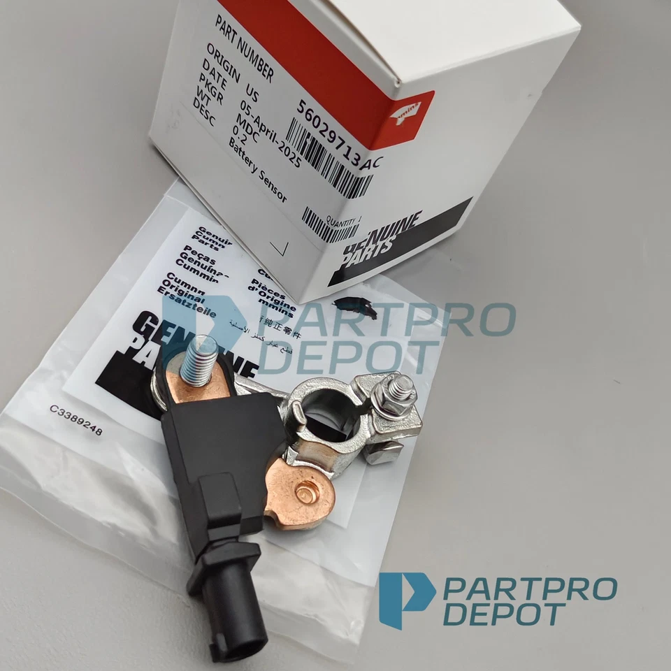 Sensor de batería compatible con 56029713AC Chrysler Jeep Grand Cherokee Dodge Durango Viper Foto 4 de 4