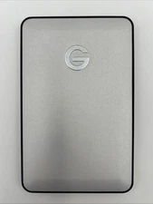 G-Technology Slim 5" 320GB Portable External HD 0G01891 for PC Mac UNTESTED