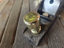 stanley bailey lie nielsen veritas CUSTOM BRASS WEIGHTED HAND PLANE KNOBS handle