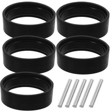  5 Set Anelli di Gomma e Set di Perni di Ferro Anelli di Ritegno per Avvitatore
