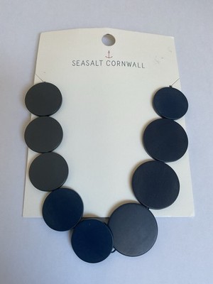  Seasalt Meer Herz Halskette, Wild Mint Nickel, Neu 
