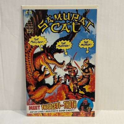 Samurai Cat #2 Epic Comics Marvel Single Issue Comic Aug 1991 Bagged