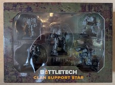 Battletech Miniatures: Clan Support Star Force Pack NEW Catalyst Game Labs