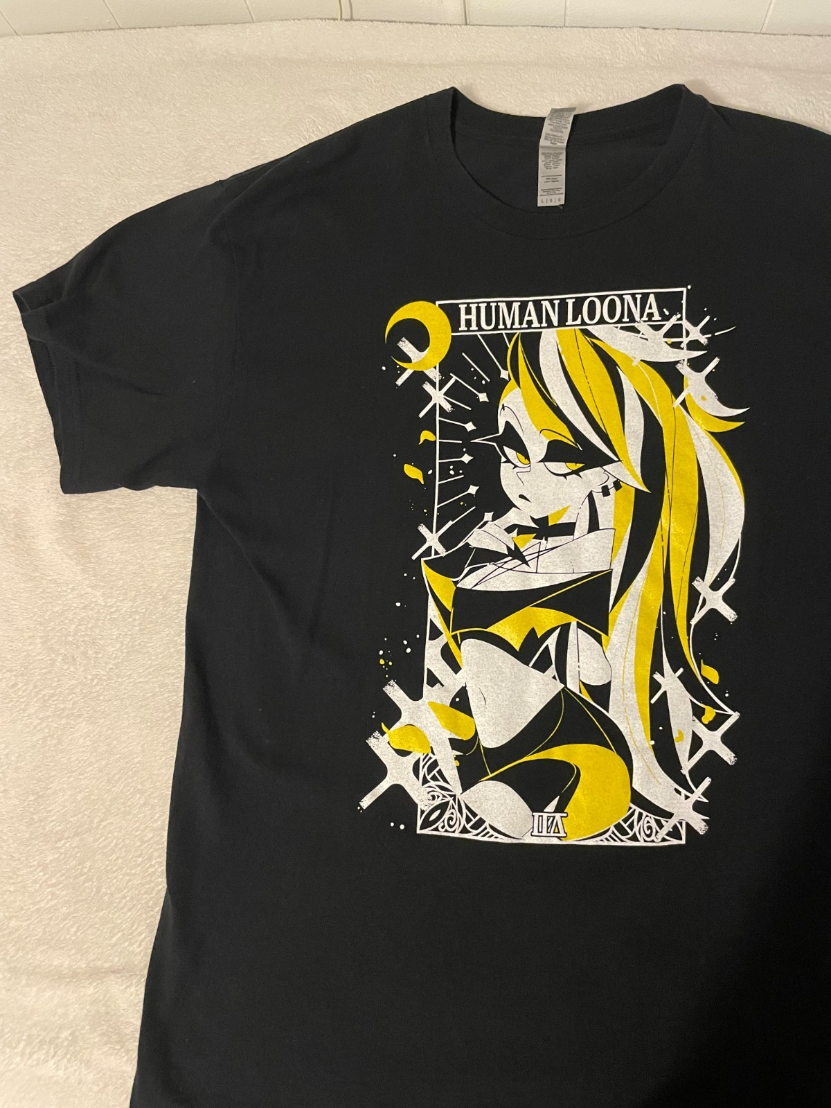 Helluva Boss Human Loona Tarot Card *Glow in the Dark* *LIMITED RUN* T-shirt