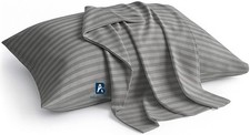 12x16 Toddler Travel Pillow Cases, Pack of 2, 100 Egyptian Cotton, 600 Thread