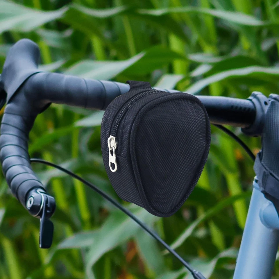 Bike Disc Brake Lock Bag Motorcycle Alarm Disc Lock Case Frame Pouch Bicycle - Image 2 of 4