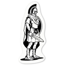Aufkleber Sticker "Römischer Krieger" (DW026858)