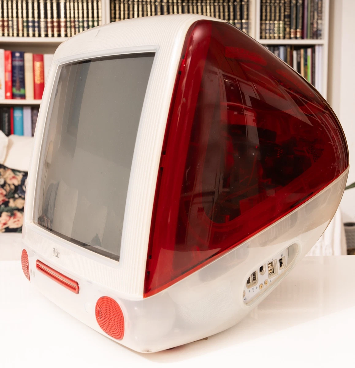 Apple iMAC "RUBY" G3/450 DV+ (Verano 2000) M7652 - Probado, necesita HD/DVD nuevo