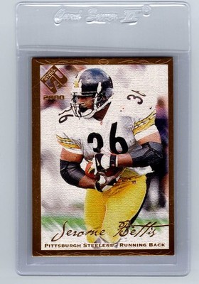 2000 Pacific Private Stock Jerome Bettis Gold 35/181 Card 74 Pittsburgh Steelers