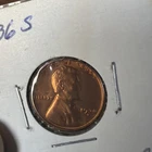 wheat penny 1936S GEM RED BU 1936-S GEM RED UNC LUSTER LINCOLN CENT