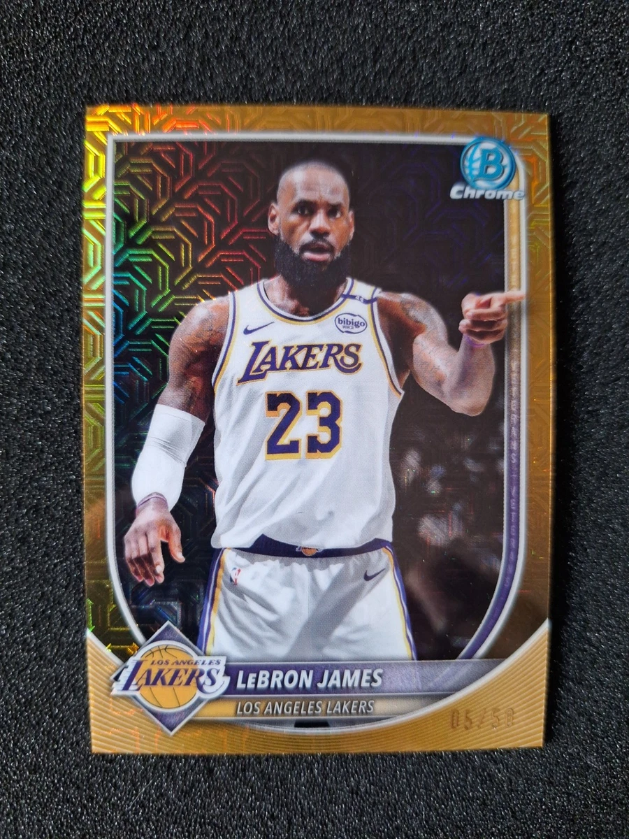Bowman LeBron James Basketball Sports Trading Cards & Accessories