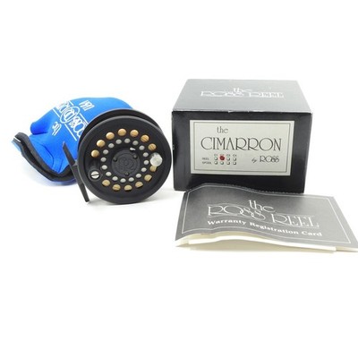 Ross Cimarron C-2 Fly Fishing Reel. Matte Black. W/ Box