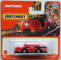 Matchbox Mbx Mini Cargo Truck Rot Melton Ohne Ladung Neu/Ovp Flughafen Bahnhof
