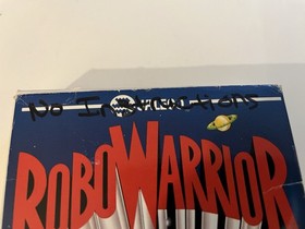 ROBO WARRIOR Nintendo Entertainment System,NES, With Box & Sleeve No Instruc