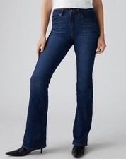    Levis 726 High-rise Flare Women's Jeans - Dark Wash Size 28    