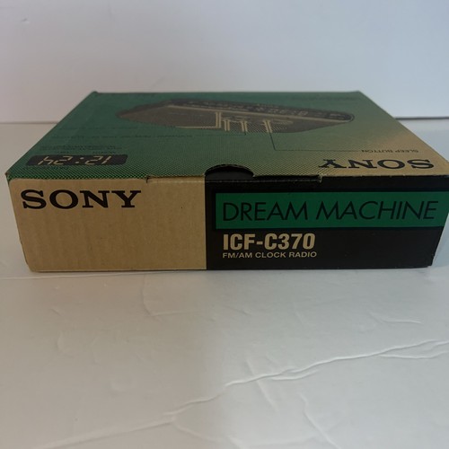 New in Box - Sony ICF-C370 Dream Machine AM/FM Alarm Clock Radio - Picture 3 of 4