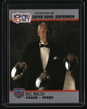 1990-91 Pro Set Super Bowl XXV Silver Anniversary Commemorative #31 Bill Walsh