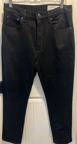 NWT Rag & Bone The Wren High Rise Slim Full Length Black 31