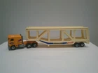VINTAGE HOT WHEELS KENWORTH COLOR CHANGER STEERING RIG CAR HAULER SUPER CLEAN