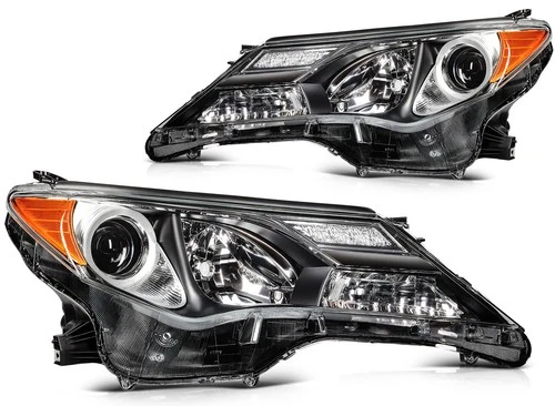 Headlight Assembly For 2013 2014 2015 Toyota RAV4 Left+Right 81130-OR042