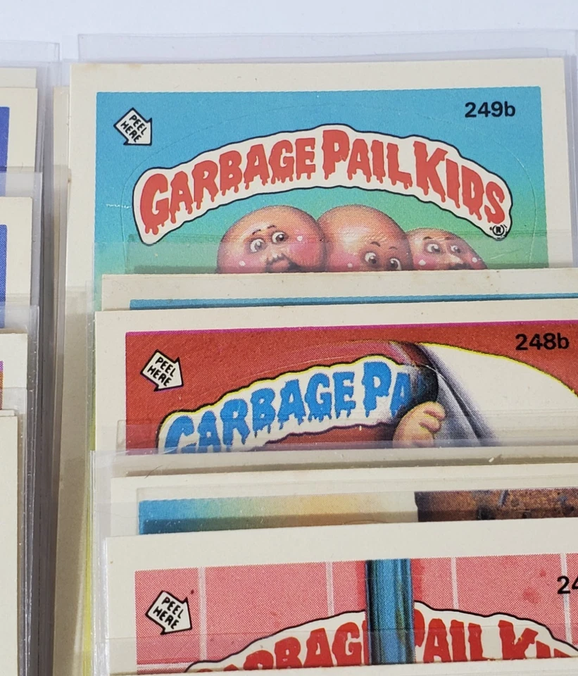 1986 Topps Garbage Pail Kids GPK Series 6 OS6 88 Card Complete Set Sleeved NM - Image 4 of 4