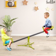 360  Rotating Seesaw for Kids - Outdoor Double Seat Teeter Totter