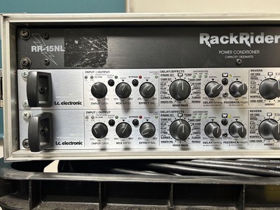 TC Electronic M350 x2 + Furman RR-15NL w/ 3U Rack Case - 配信機器 