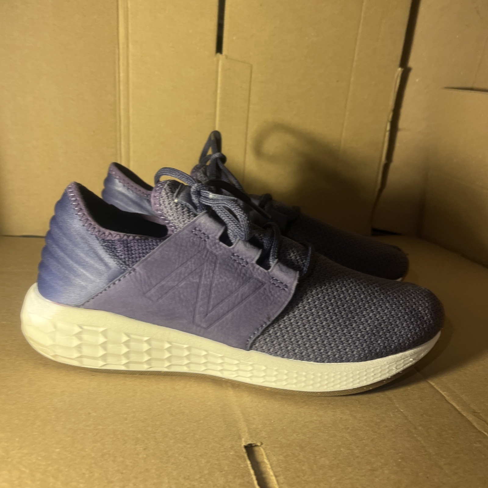 New Balance Fresh Foam Shoes Purple Cruz V2 Casual Athletic Running Women 10 B.