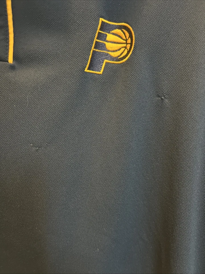 Polo de golf Indiana Pacers Antigua grande para hombre Foto 3 de 4