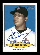 2007 Bowman Heritage Prospects BHP69 Deolis Guerra signed auto autograph  BXCP59