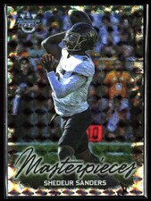 Shedeur Sanders 2023 Bowman University Best Masterpieces Geometric #BM-6 Browns