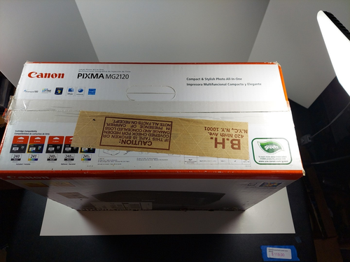 SEALED New Canon PIXMA MG2120 All-In-One Photo Inkjet Printer - Afbeelding 5 van 10