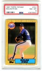 NOLAN RYAN (POP 416) 1987 TOPPS TIFFANY PSA-8 NM-MT GRADED CARD #757 (NEW CASE)