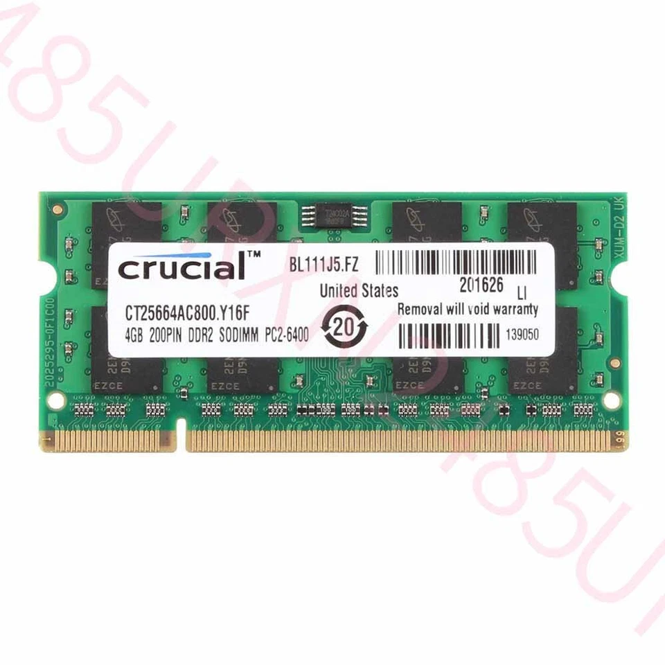 8GB 2x 4GB PC2-6400 Memory RAM For DELL LATITUDE 6400 6500 ATG E5400 E6400 E6500 - Image 3 of 4