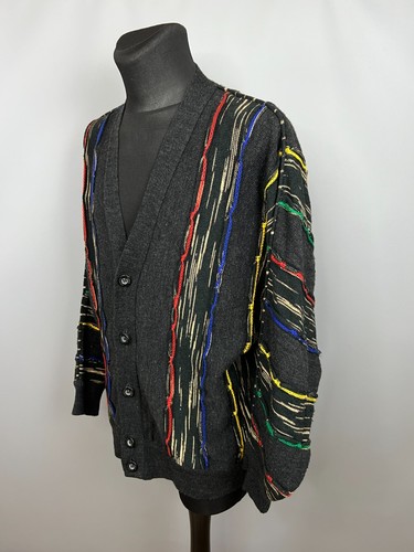 CARLO COLUCCI CARDIGAN MENS SWEATER SIZE 52 - Picture 2 of 10