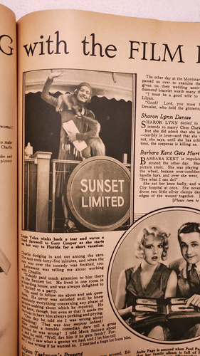 Screen Secrets January 1930 Joan Bennett~Clara Bow~Buster Keaton~Lupe Velez - Picture 13 of 14